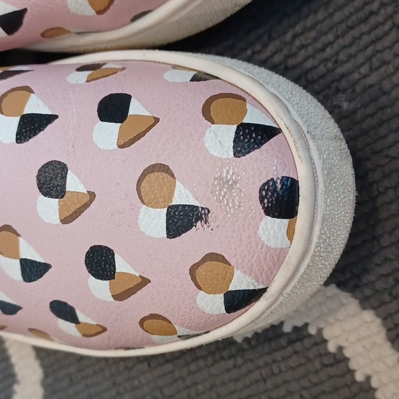 Coach Pink/Blush Heart Slip on Sneakers Women's 7 - Picture 3 of 16